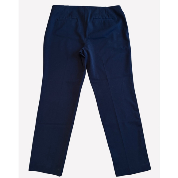 Women's TALBOTS Straight Stretch Leg Pants Size 14 Black - Picture 5 of 11